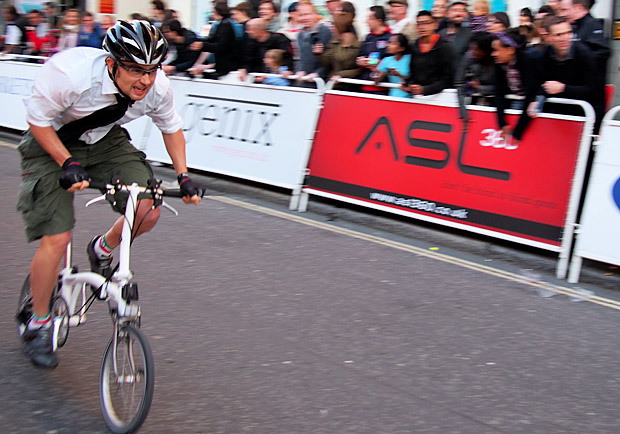 London Nocturne 2012 bike races at Smithfield, central London, Saturday 9th June 2012