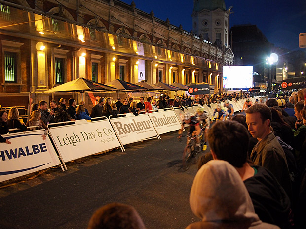 London Nocturne 2012 bike races at Smithfield, central London, Saturday 9th June 2012