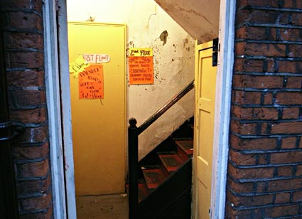 Prostitute's house, Soho, London