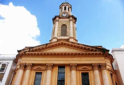 St Peter's church, Kensington Pk, Notting Hill, London