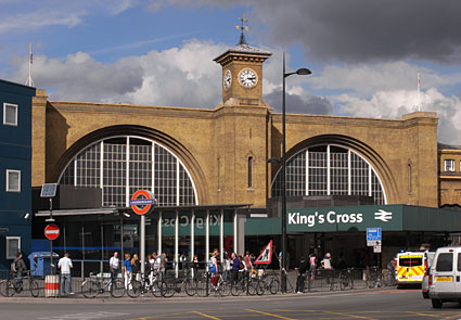 St Pancras railway station and Midland hotel photos