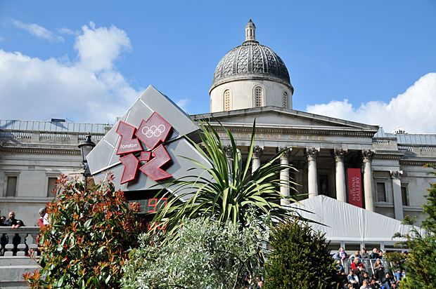 St George's Day festival, Trafalgar Square, central London, Saturday 21st April 2012