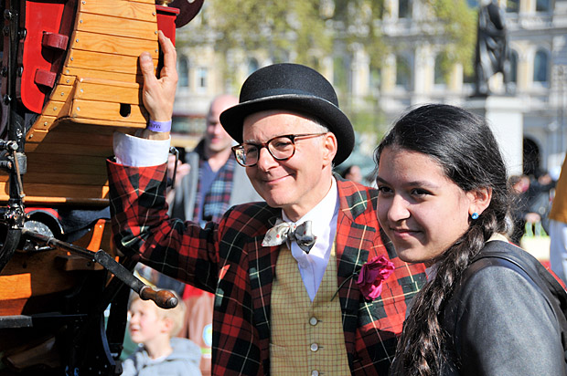 St George's Day festival, Trafalgar Square, central London, Saturday 21st April 2012