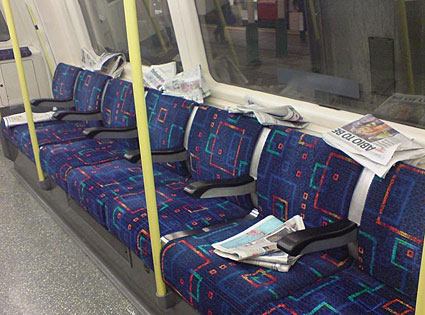 London Mayor Boris Johnson bans alcohol on London Transport tubes and buses, Sunday 1st June, 2008
