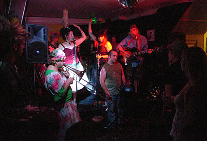 Offline live music night at the Prince Albert with Trans Siberian March band and The Wookies - Coldharbour Lane, Brixton, London Friday 23rd October 2009