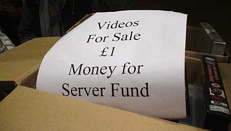 An unexpected - but much appreciated - fund raising enterprise!