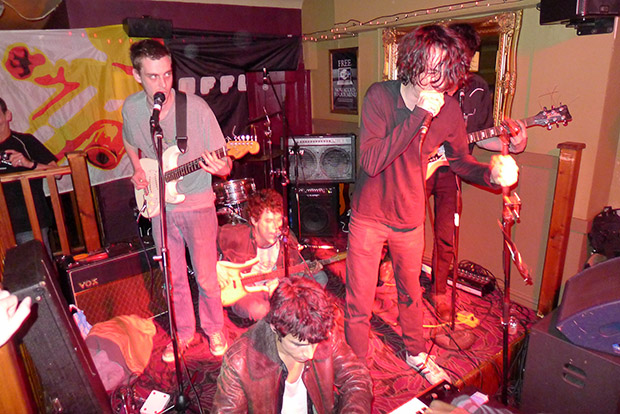 Friday 31st May 2013: FAT WHITE FAMILY band live at Brixton Offline Club, Prince Albert, 418 Coldharbour Lane, Brixton, London SW9