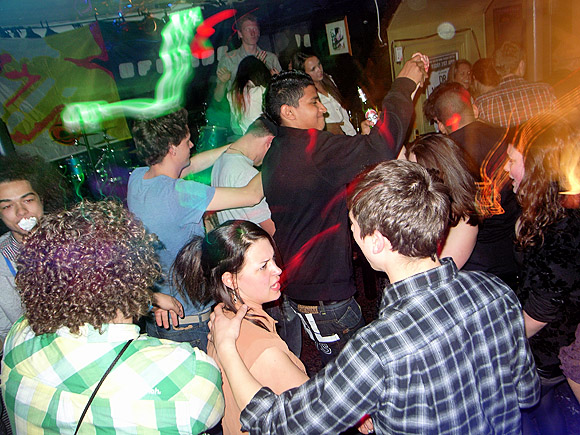 Thrash metal vs grime hip-hop at the Brixton Offline Club with Mortad and James Pyke, Prince Albert, 418 Coldharbour Lane, Brixton, London SW9, 8th April 2011