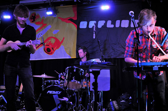 Morton Valence and the Lost Cavalry at Offline Club, Plan B, Brixton Road, Brixton, London, 7th July 2011