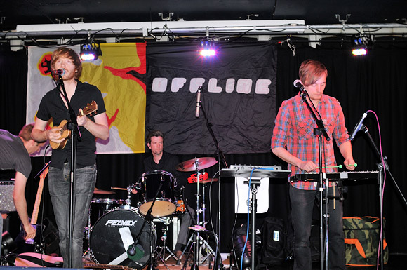 Morton Valence and the Lost Cavalry at Offline Club, Plan B, Brixton Road, Brixton, London, 7th July 2011