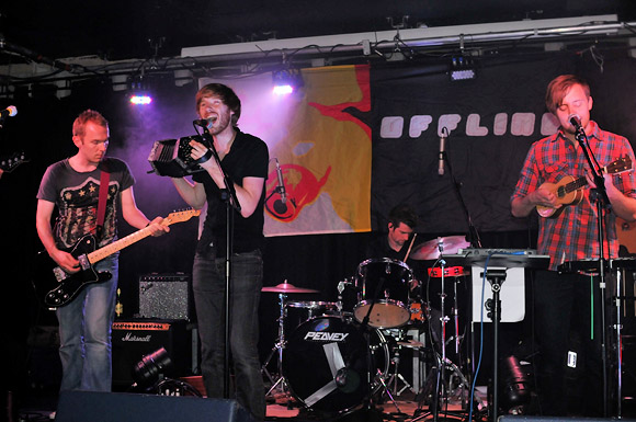 Morton Valence and the Lost Cavalry at Offline Club, Plan B, Brixton Road, Brixton, London, 7th July 2011
