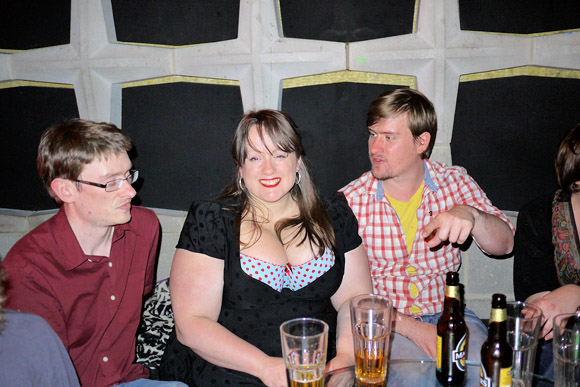 Offline Club live music special at Plan B, with Phil Grispo, Corporal Machine and the Bombers, Dr Vampire and Aurora Plastic Monster, Brixton SW9, 14th May 2011