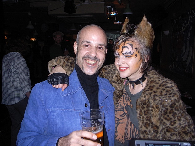 Fri 7th November 2014: Pussycat and the Dirty Johnsons live at the Brixton Offline Club, Prince Albert, 418 Coldharbour Lane, Brixton, London SW9