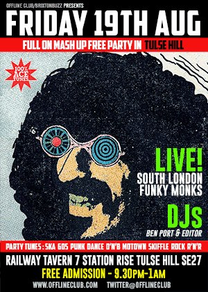 Offline at the Market House London SW9 Friday 19th August 2016