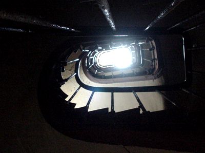 Stairway and sky, Paris