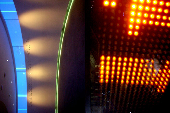 Blue Room, Millennium Dome; LEDs, Millennium Dome