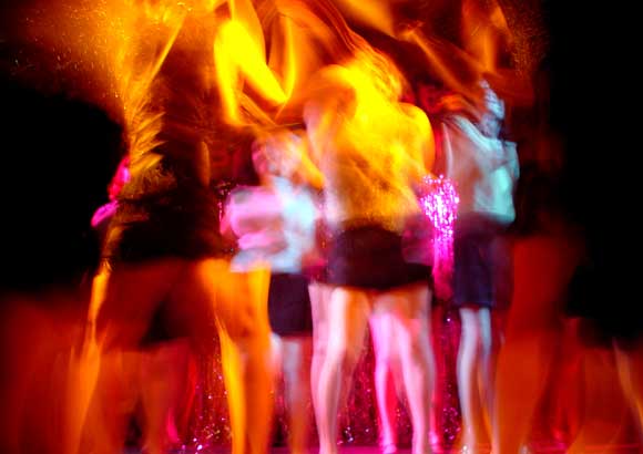 Actionettes 60s dance troupe, Garage, London
