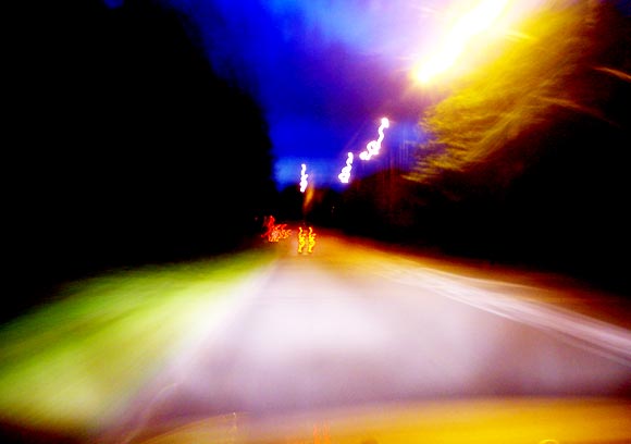 Road from Font-Y-Gary, south Wales