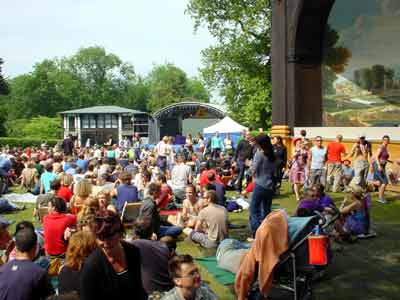 Sanctuary stage, Big Chill