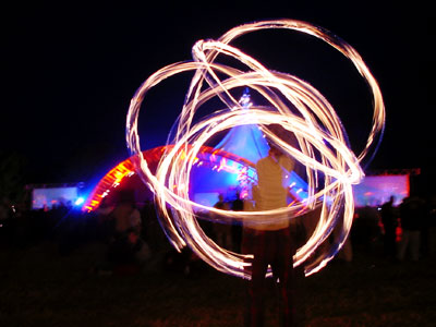 Fire juggler, Big Chill