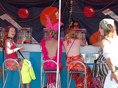 Theatre of Cuisine, Big Chill festival, Eastnor Castle, Ledbury, Herefordshire, England UK