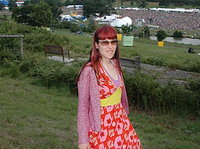 Heading down to the festival, Big Chill festival, Eastnor Castle, Ledbury, Herefordshire, England UK