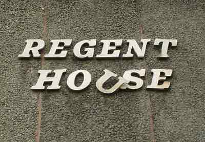 Regent House sign