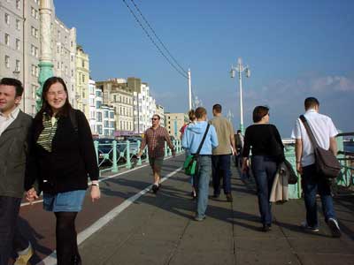 Promenading along the King's Road