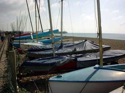 Boats on the beach