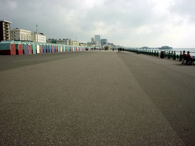 Couple on the beach, Hove