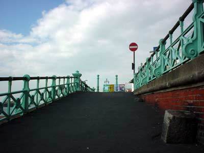 Walking up from the beach