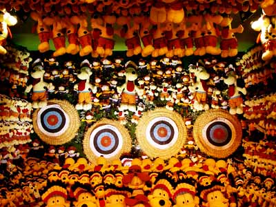Cuddly toys galore, Brighton Palace Pier, Brighton, Jan 2003