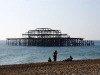 West Pier rusting away