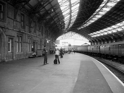 Bristol Temple Meads train shed, Bristol August 2003