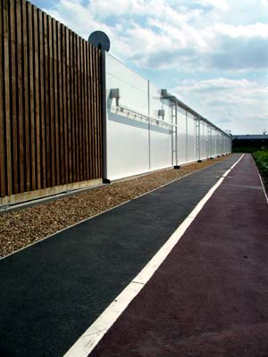 Tesco supermarket development, Cambridge, England