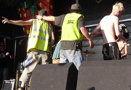 Selfish Cunt at the Strawberry Fair Music Festival, Midsummer Common, Cambridge, 2nd June 2007