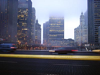 Under the bridge, Chicago, Illinois