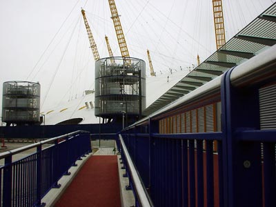 Ancillary buildings,, Millennium Dome