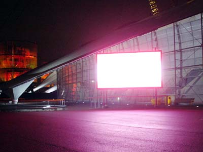 No one's watching, Millennium Dome