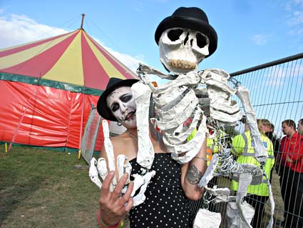 Endorse It festival, Sixpenny Handley, near Salisbury, Dorset, England, August 2006