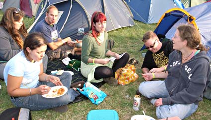 Endorse It festival, Sixpenny Handley, near Salisbury, Dorset, England, August 2006