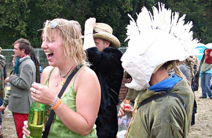 Endorse It festival, Sixpenny Handley, near Salisbury, Dorset, England, August 2006