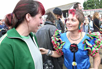 Endorse It festival, Sixpenny Handley, near Salisbury, Dorset, England, August 2006