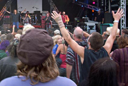 Endorse It festival, Sixpenny Handley, near Salisbury, Dorset, England, August 2006