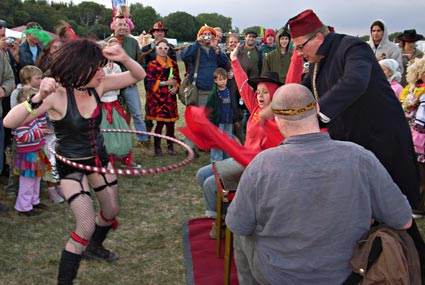 Splott Brothers at Endorse It festival, Sixpenny Handley, near Salisbury, Dorset, England, August 2006