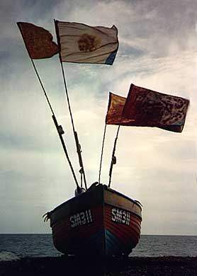 Boats at Worthing, Sussex 