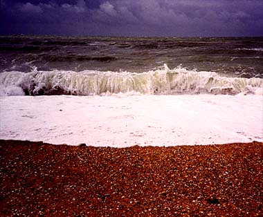 stormy sea, Brighton