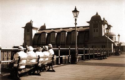 five ladies at Penarth, south Wales