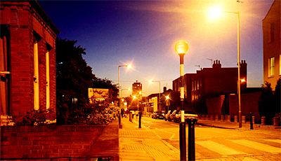 London, late night