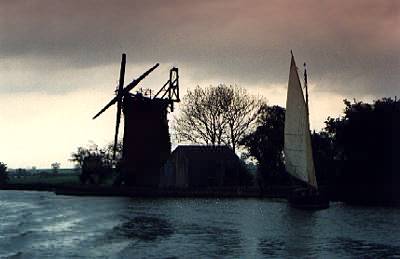 storm over the Norfolk Broads